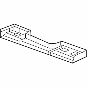 GM 84207649 Upper Baffle