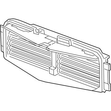 GM 85524925 SHUTTER ASM-FRT BPR