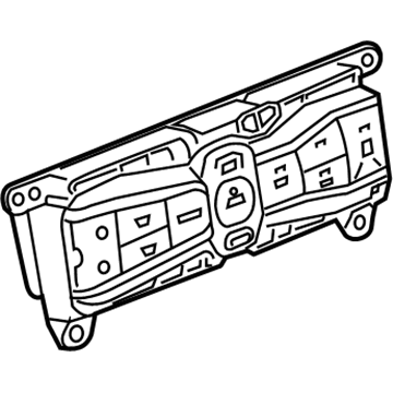Nissan 27500-5SA0A Controller Assy-Air Conditiner
