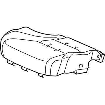 Honda 81131-T3L-A01ZA Cover, Right Front Seat Cushion Trim (Cashmere Ivory)