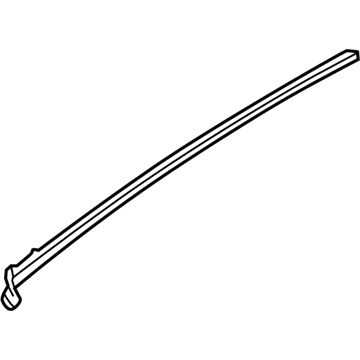 Lexus 75535-50040-A0 MOULDING, Windshield