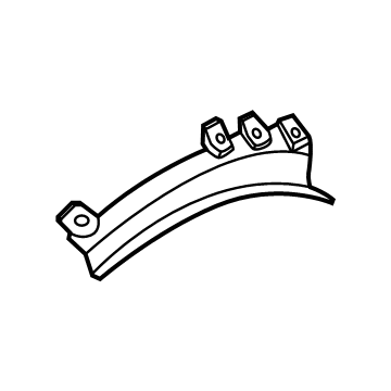 BMW 51-12-7-933-581 FLAIRED WHEEL ARCH, REAR LEF