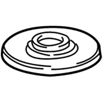 Honda 51688-S0X-A02 Seat, FR. Spring (Upper)