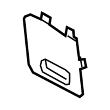 Hyundai 84753-B1020-RRY Cover Assembly-Fuse Box