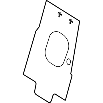Lexus 71695-78030 PROTECTOR, RR SEAT B