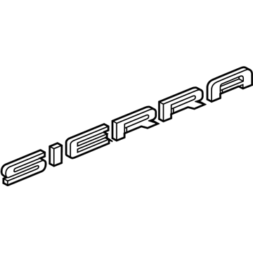 GM 23400374 Nameplate