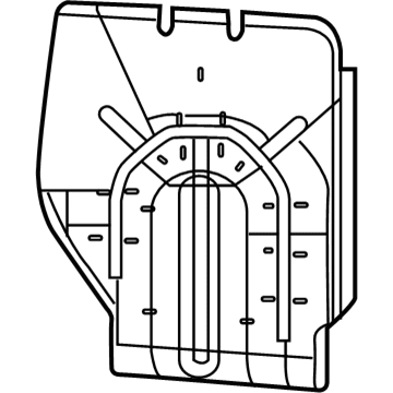 Mopar 68224707AB Foam-Seat Back