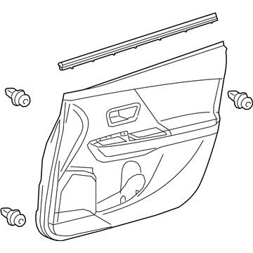 Toyota 67620-47540-B2 Door Trim Panel