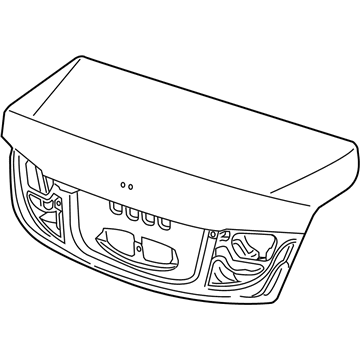 Acura 06685-TX6-A10ZZ Lid Complete Trunk