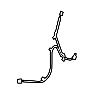 Lexus 8219A-0E120 WIRE, FR SEAT, RH NO