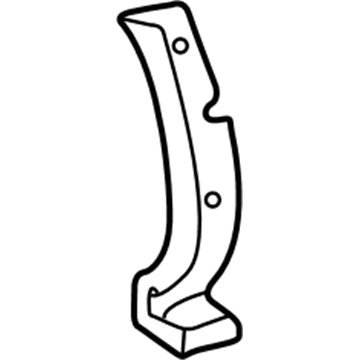 Lexus 52157-53030 Support, Rear Bumper Side, NO.2 RH