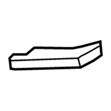 Hyundai 86587-3N700 Bracket-Front Bumper Side Reinforcement, LH