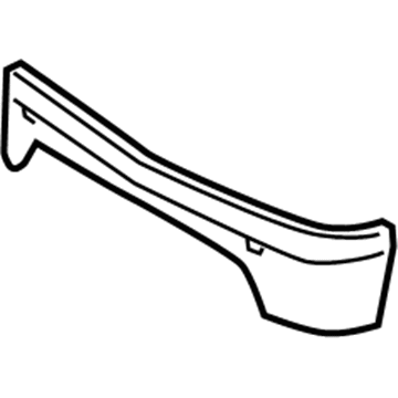 Hyundai 88060-0W000-HZ Shield Cover-Front Seat, RH