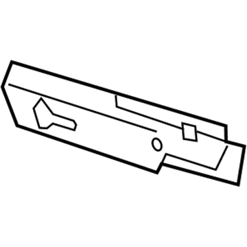 GM 15039758 Inner Quarter Reinforcement