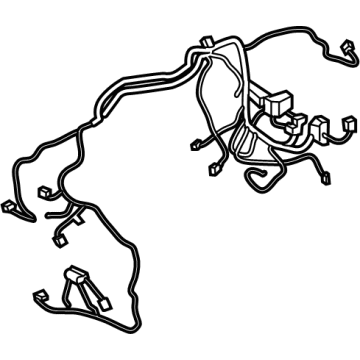 BMW 64-11-6-996-980 WIRING SET, HEATER/AIR CONDI