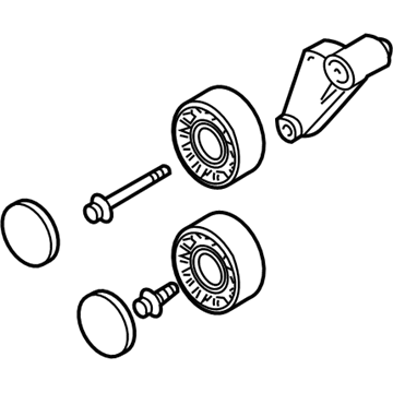 BMW 11-28-7-515-865 Adjusting Pulley With Lever