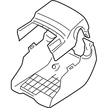 Lexus 45286-53912-C0 Cover,Set Steering Column