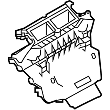 Nissan 27385-4BA0A Case Assy-Blower, Rear