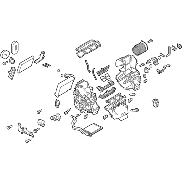 Nissan 27110-4BA1C Heating Unit-Front
