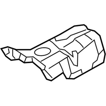 Hyundai 84134-3N030 Tunnel Insulator