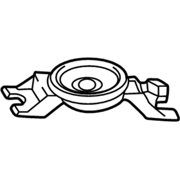 Kia 963103C100 Front Tweeter Speaker Assembly, Left