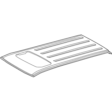 Lexus 63111-60500 Panel, Roof