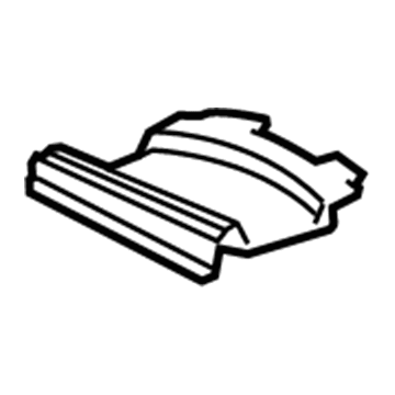 Lexus 55783-75020 Louver, Cowl Top Ventilator, Center NO.1