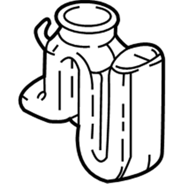 Acura 17251-P8E-A01 Tube, Side Branch