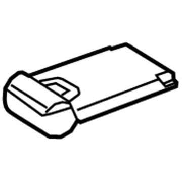 BMW 52-20-7-232-952 Armrest, Rear Middle