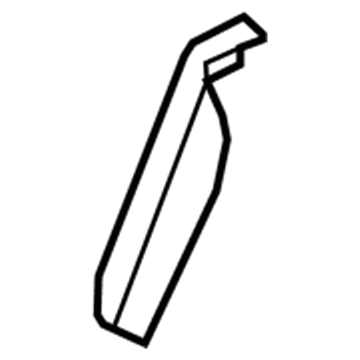 BMW 52-20-7-223-531 Side Finisher, Leather, Left