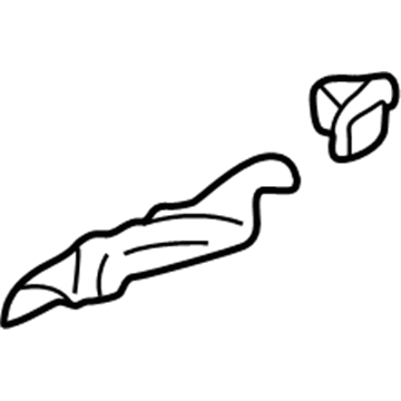 GM 10287981 HANDLE, Door Outside Handle