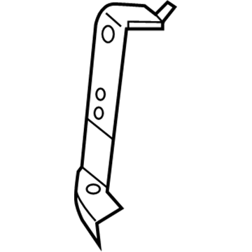 Infiniti F2512-3JAAA Support-Radiator Core Upper, RH