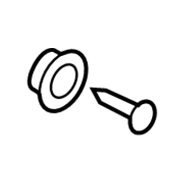 Kia 823132F00087 Grommet-Screw