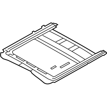 Hyundai 81620-3M100 Frame Assembly-SUNROOF