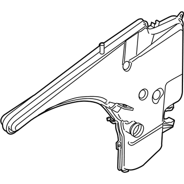 BMW 61-66-7-238-669 Washer Fluid Reservoir
