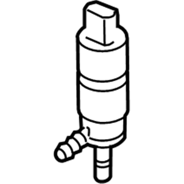 BMW 61-67-8-357-839 Washer Pump