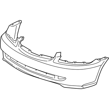 Honda 04711-S5A-A91ZZ Face, Front Bumper (Dot)
