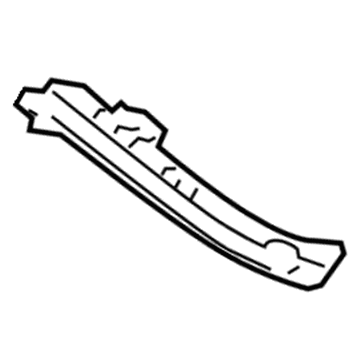 Honda 71140-S5A-010 Beam, R. FR. Bumper (Upper)