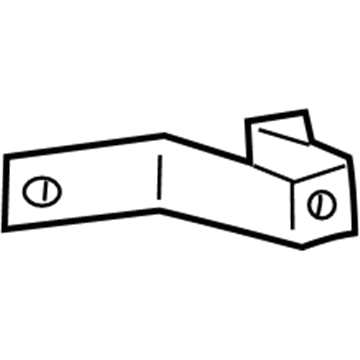 Hyundai 82717-39000 Bracket-Front Door Arm Rest Mounting, Front