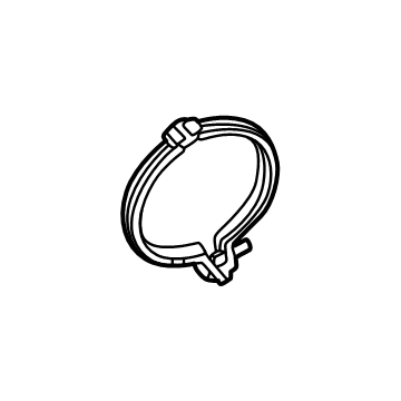 Lexus 17452-25020 CLAMP, EXHAUST PIPE
