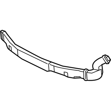 Hyundai 97930-B8000 Duct Assembly-Rear A/C"NO.1", RH