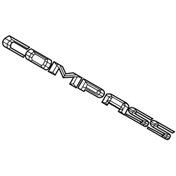 Mopar 68547000AA Front Door Nameplate