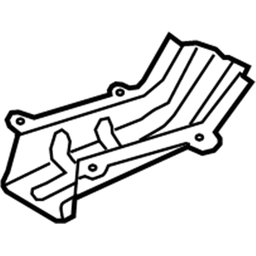 Kia 495853X000 Bracket-Air Guide