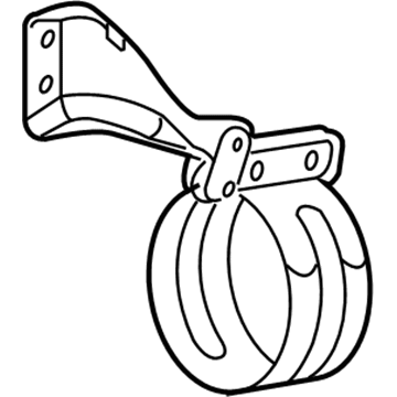 BMW 18-40-7-834-671 Bracket, Exhaust Manifold