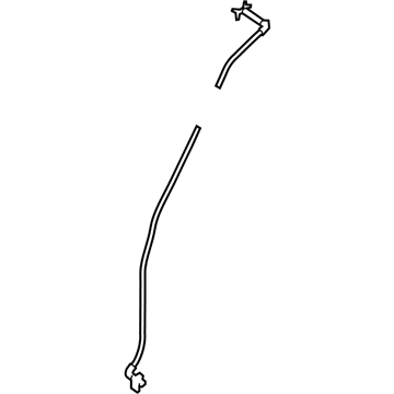 BMW 41-21-7-233-822 Water Outlet Hose Front