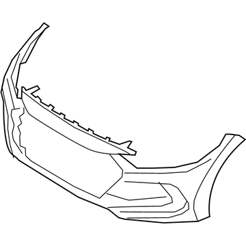 Hyundai 86510-F3000 Front Bumper Cover Assembly