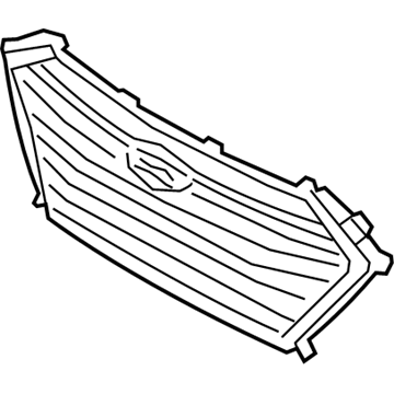 Hyundai 86350-F3000 Radiator Grille Assembly