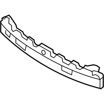 Hyundai 86620-3M520 Absorber-Rear Bumper Energy