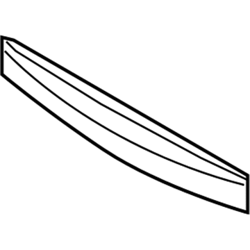 Hyundai 86631-3M510 Beam-Rear Bumper