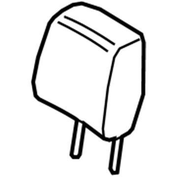 Ford JL7Z-78611A08-ABE Headrest